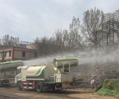 多功能抑尘车城市拆迁降尘